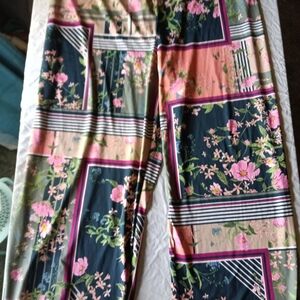 Floral Wide Leg Pants